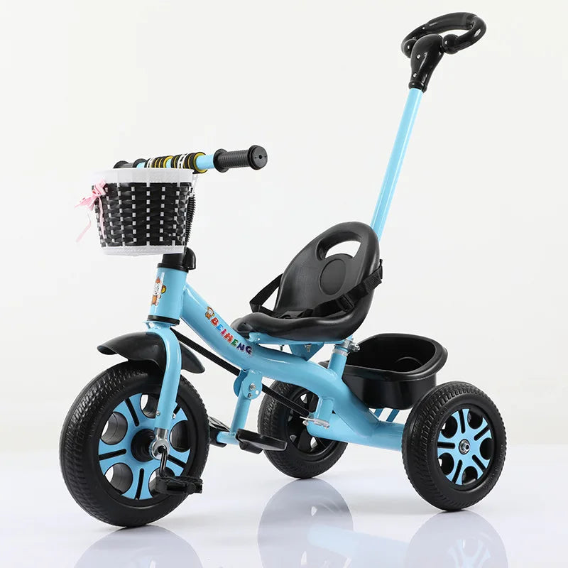 LazyChild 1-6 Years Old Children's Tricycle Children's Scooter Children's Trolley Nice Gift Baby Carriage 2023 New Dropshipping
